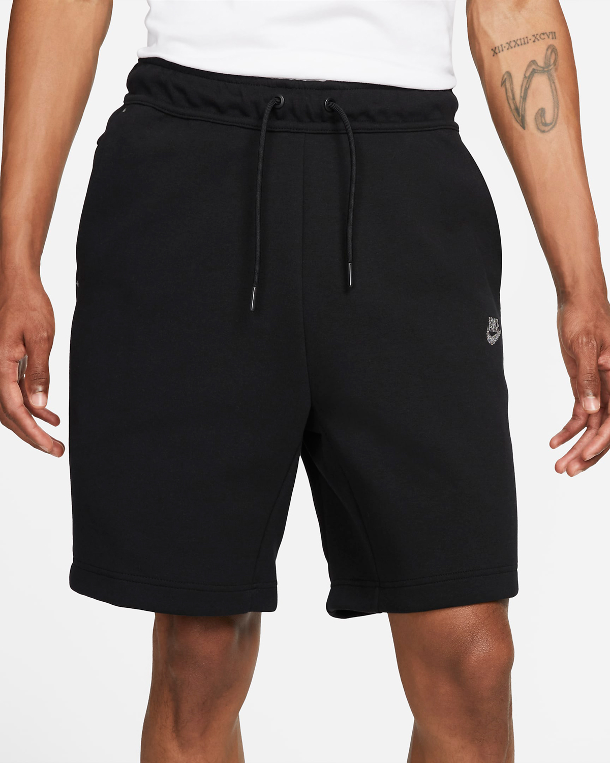 Nike-Tech-Fleece-Shorts-Black