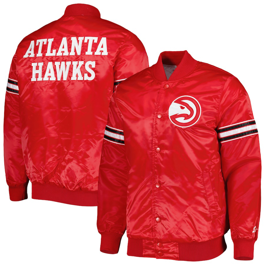 Atalanta-Hawks-Satin-Starter-Jacket