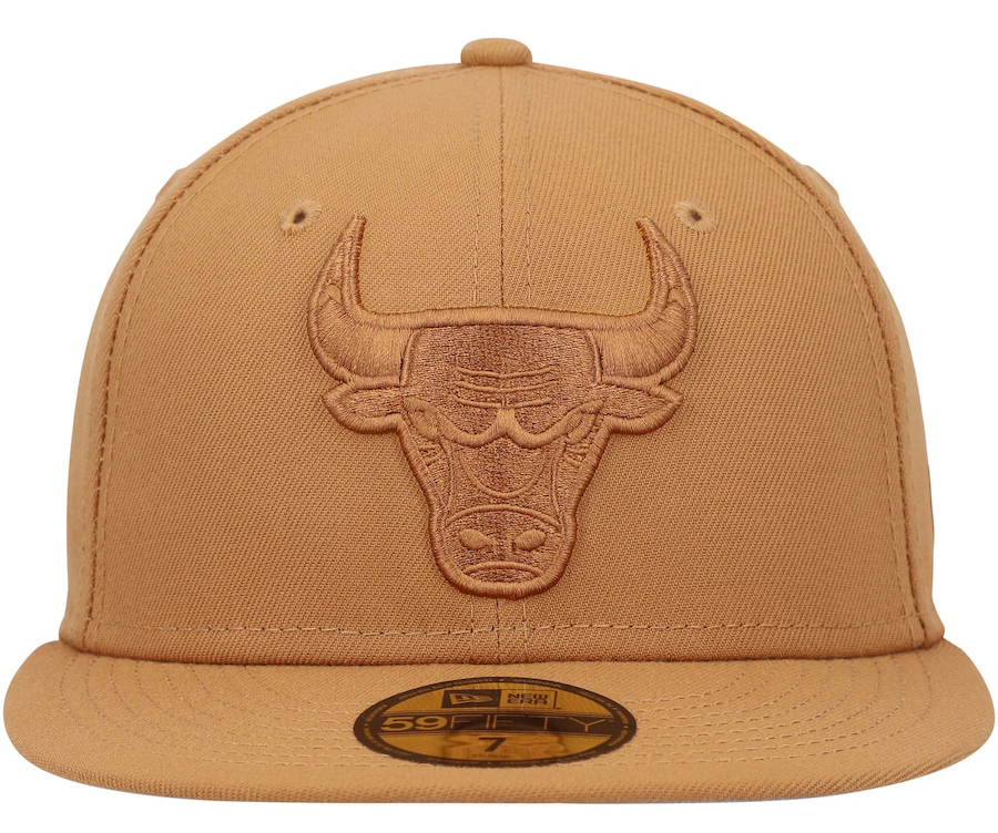 Chicago-Bulls-New-Era-Tan-59FIFTY-Fitted-Cap-2