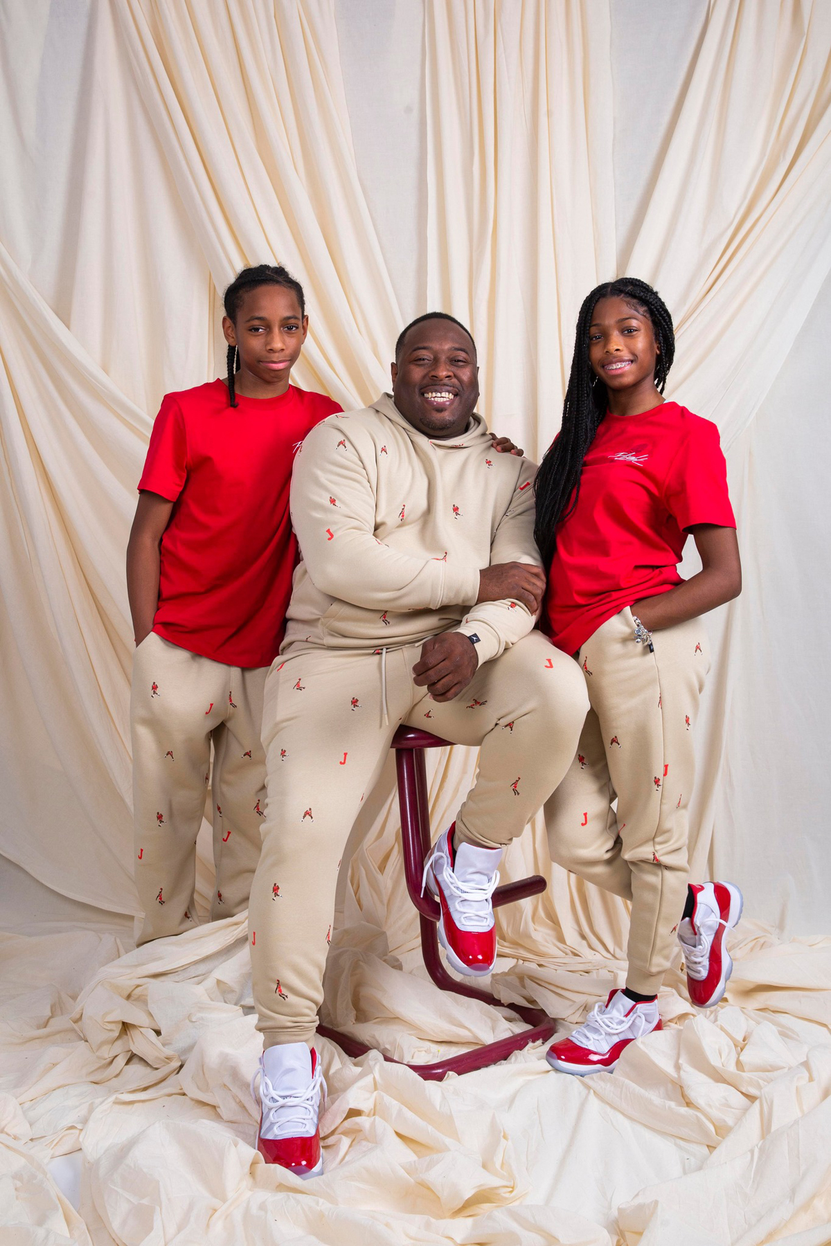 Jordan-11-Cherry-Mens-and-Kids-Outfits