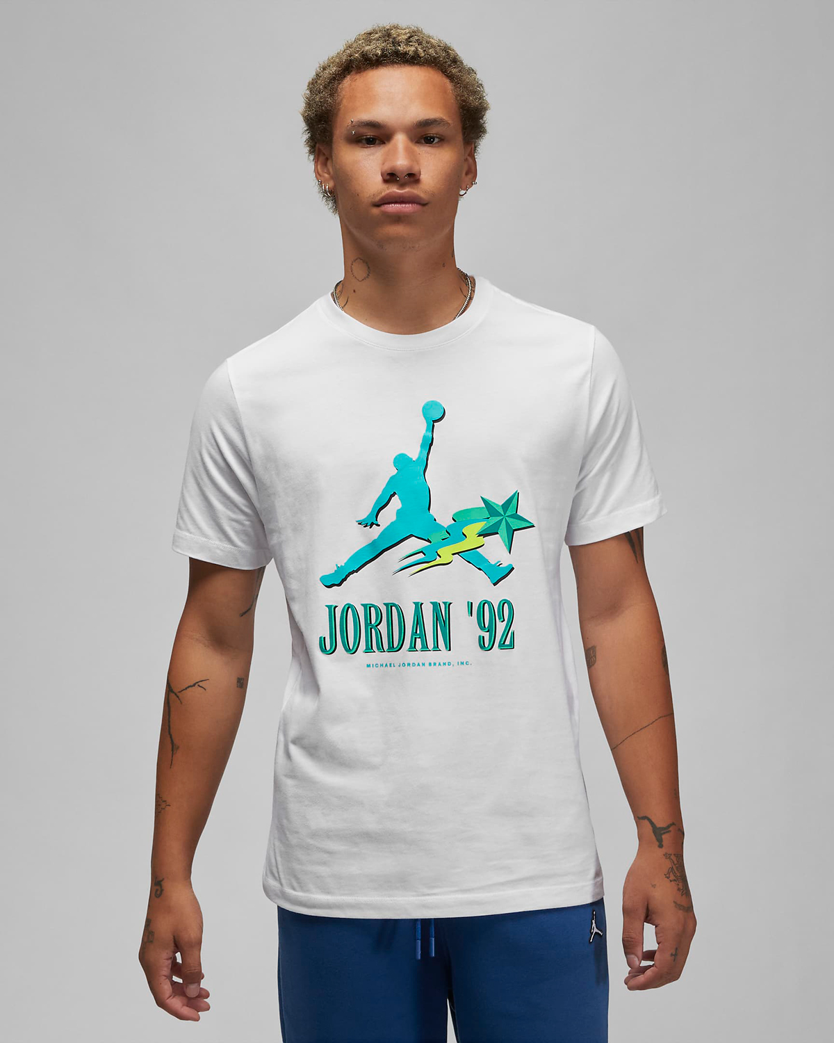 Jordan-92-T-Shirt-White-Turquoise