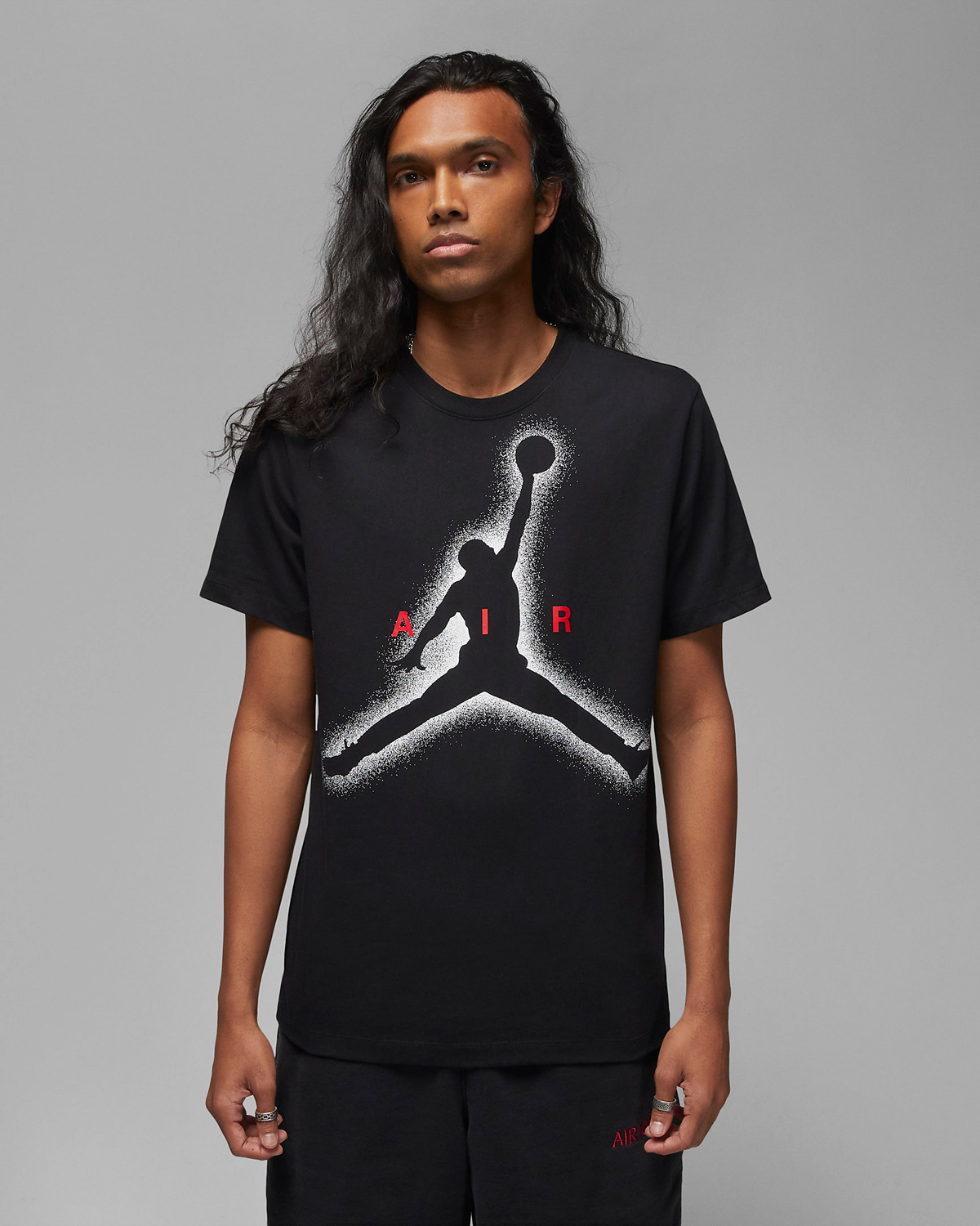 Jordan-Jumpman-Stencil-T-Shirt-Black-White-Red
