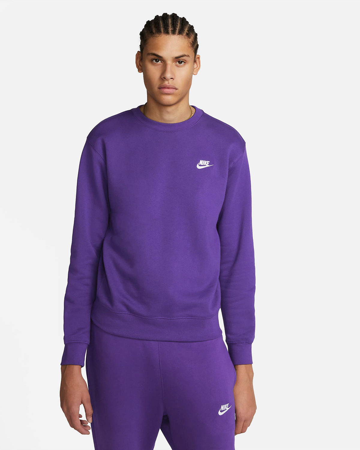 Nike-Club-Fleece-Crew-Sweatshirt-Court-Purple
