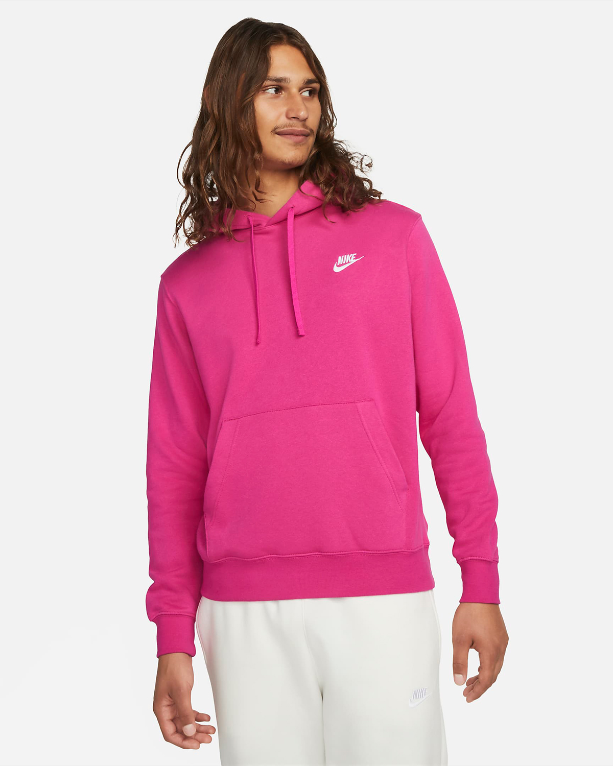 Nike-Club-Fleece-Hoodie-Active-Pink