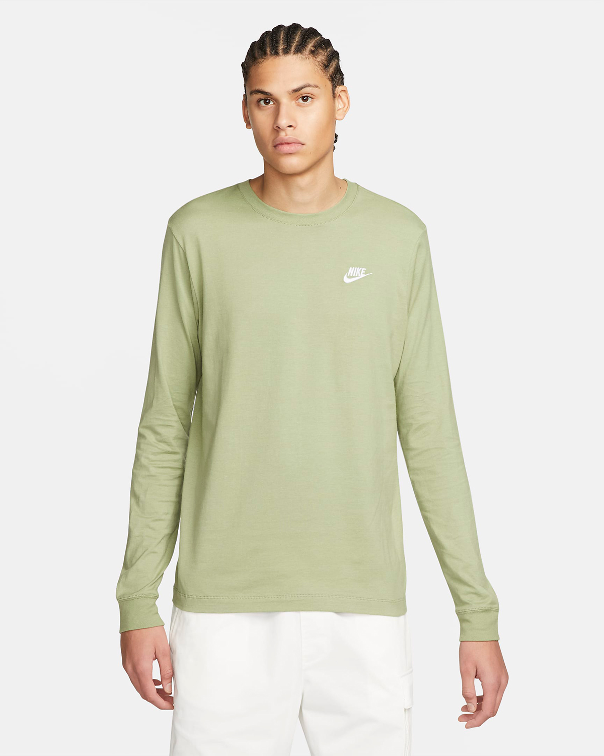 Nike-Oil-Green-Long-Sleeve-T-Shirt