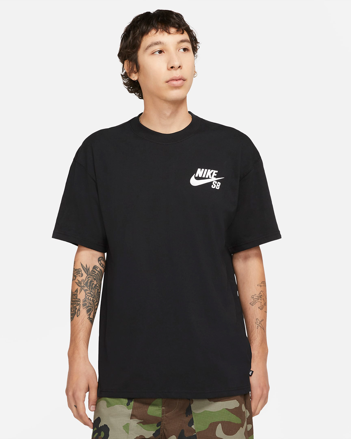 Nike-SB-Skate-Logo-T-Shirt-Black-White
