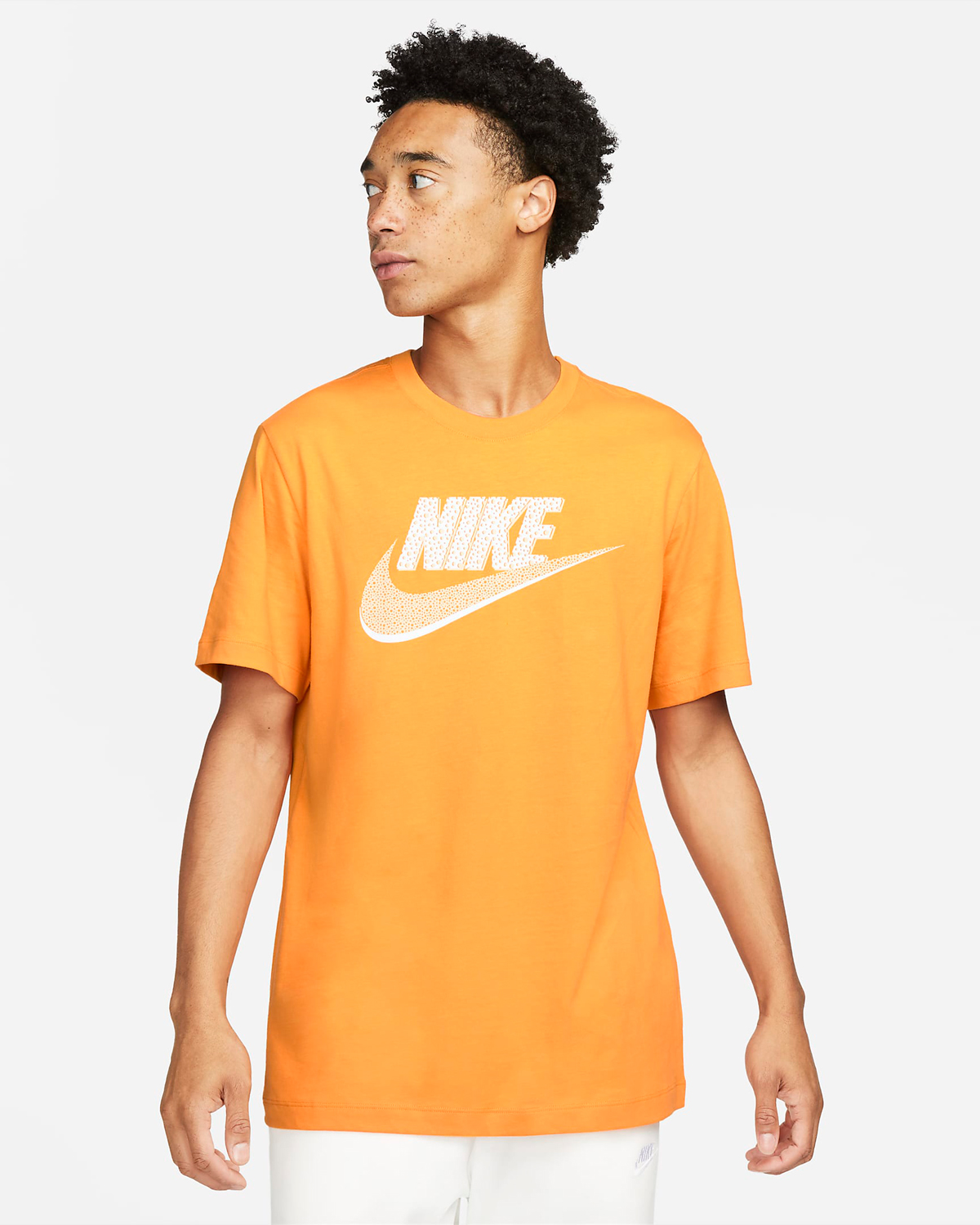 Nike-Sportswear-Futura-T-Shirt-Kumquat