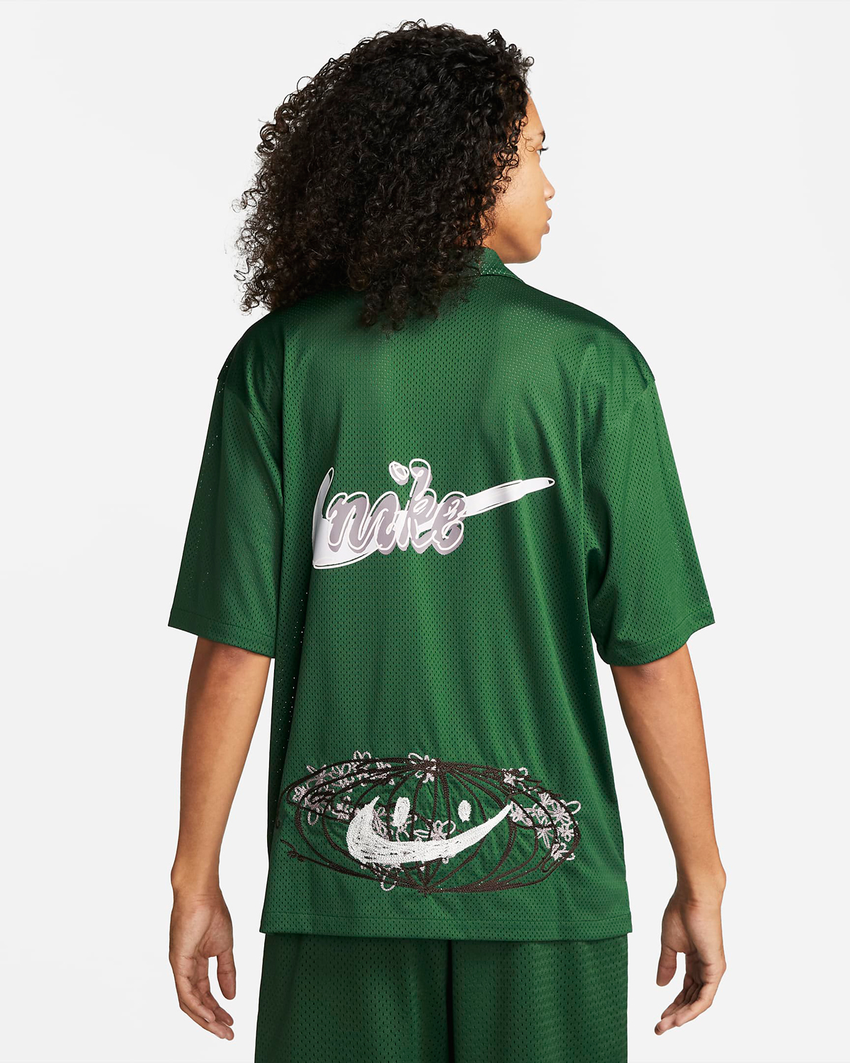 Nike-Sportswear-Mesh-Button-Down-Top-Gorge-Green-2
