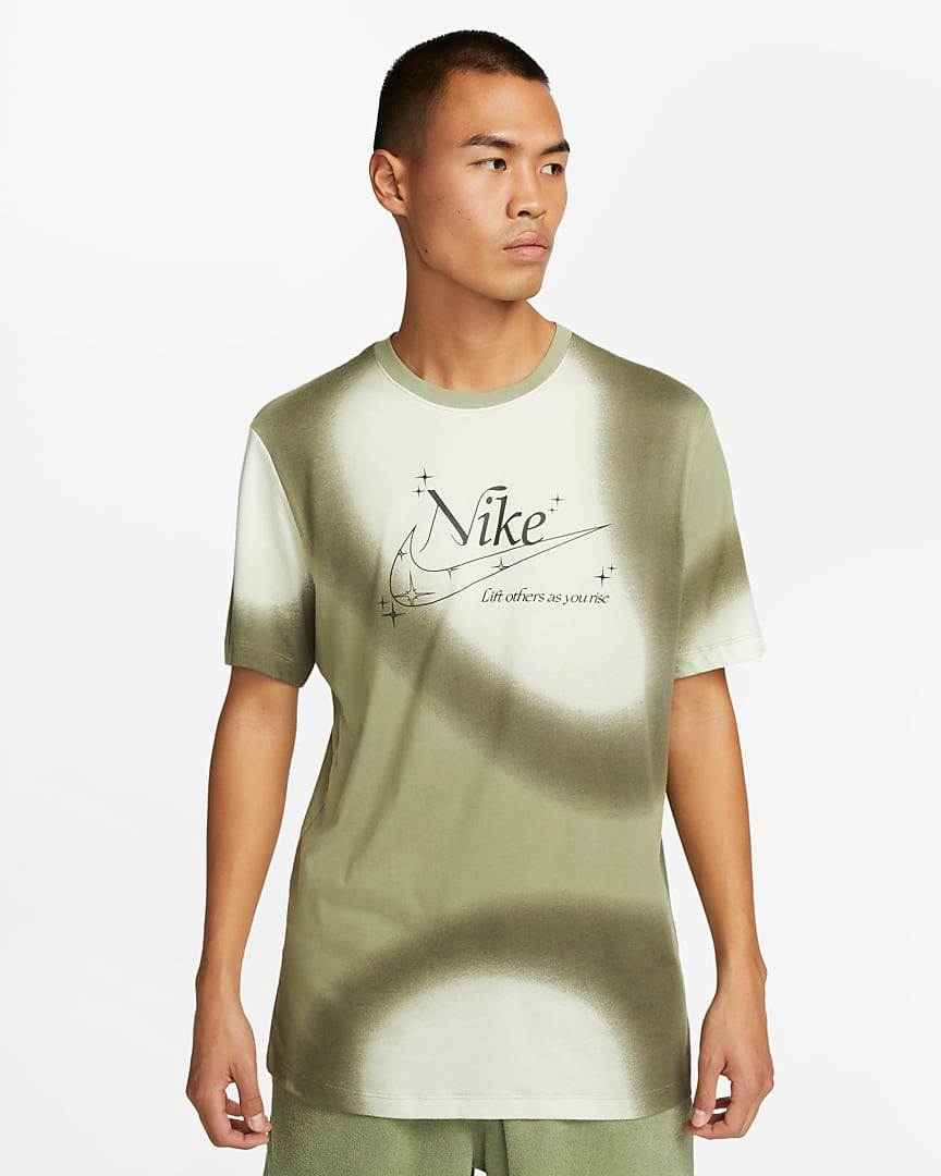 Nike-Sportswear-T-Shirt-Oil-Green