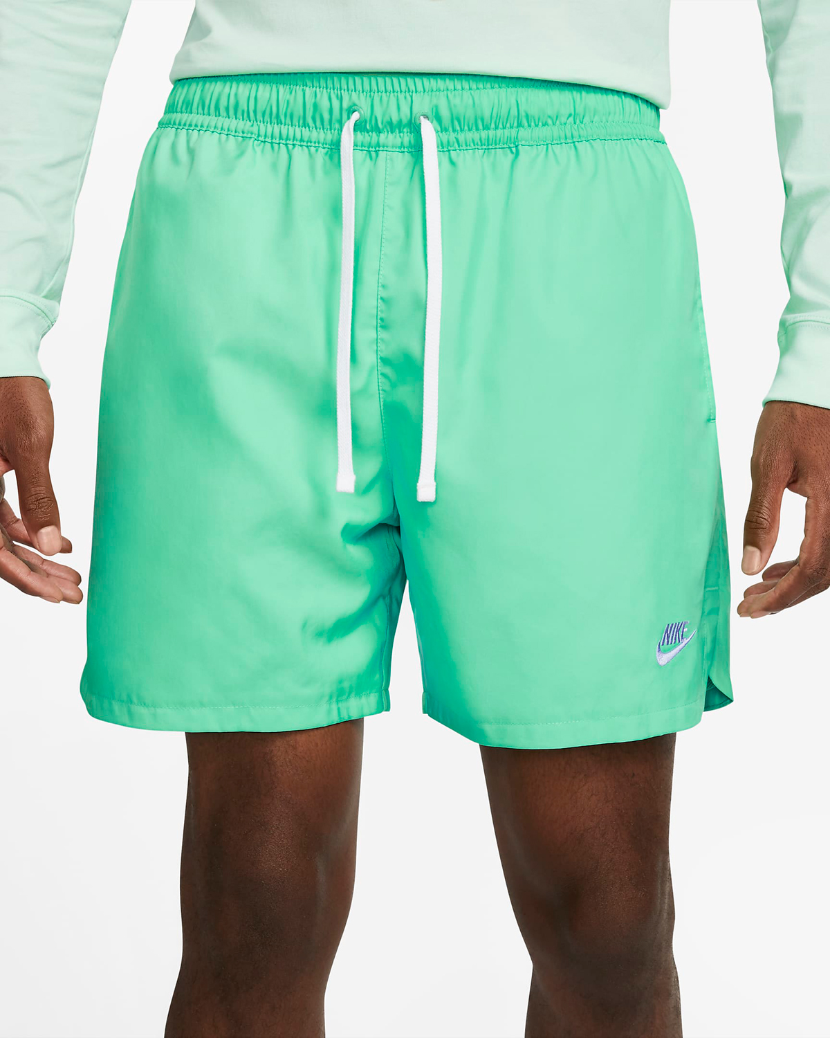 Nike-Sportswear-Woven-Flow-Shorts-Light-Menta