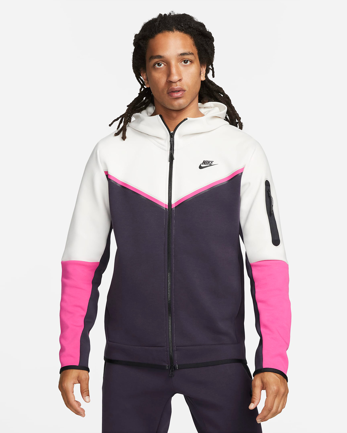 Nike-Tech-Fleece-Full-Zip-Hoodie-Phantom-Cave-Purple-Active-Pink