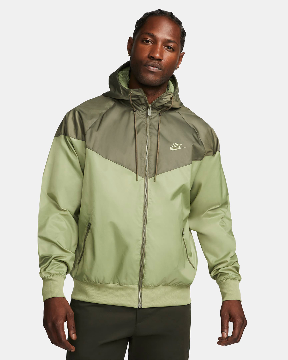 Nike-Windrunner-Hooded-Jacket-Medium-Olive
