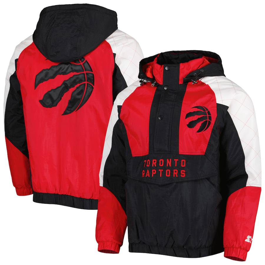 Toronto-Raptors-Half-Zip-Starter-Jacket
