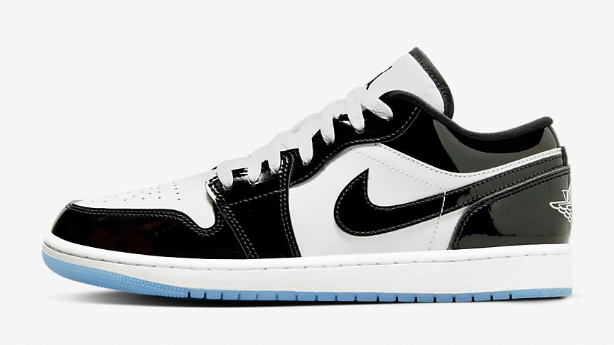 Air-Jordan-1-Low-Concord-White-Black-Matching-Outfits