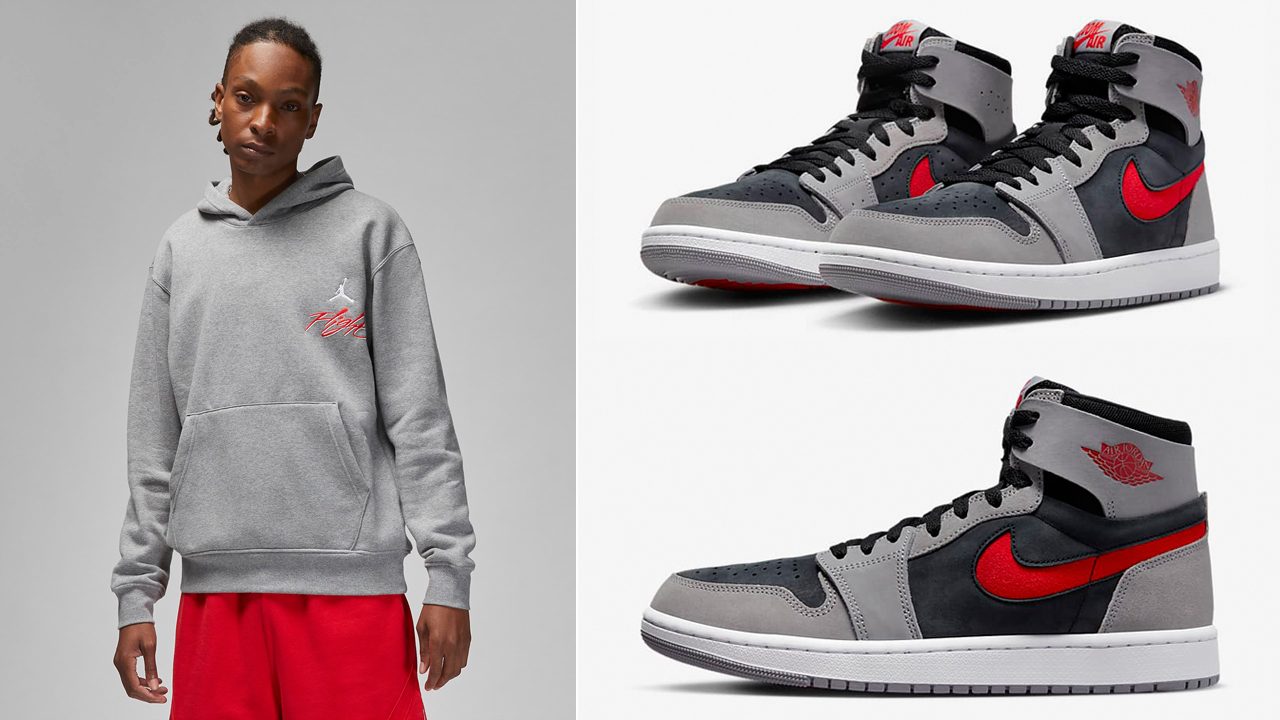 Air-Jordan-1-Zoom-Comfort-2-Cement-Grey-Fire-Red-Shirts-Clothing-Outfits
