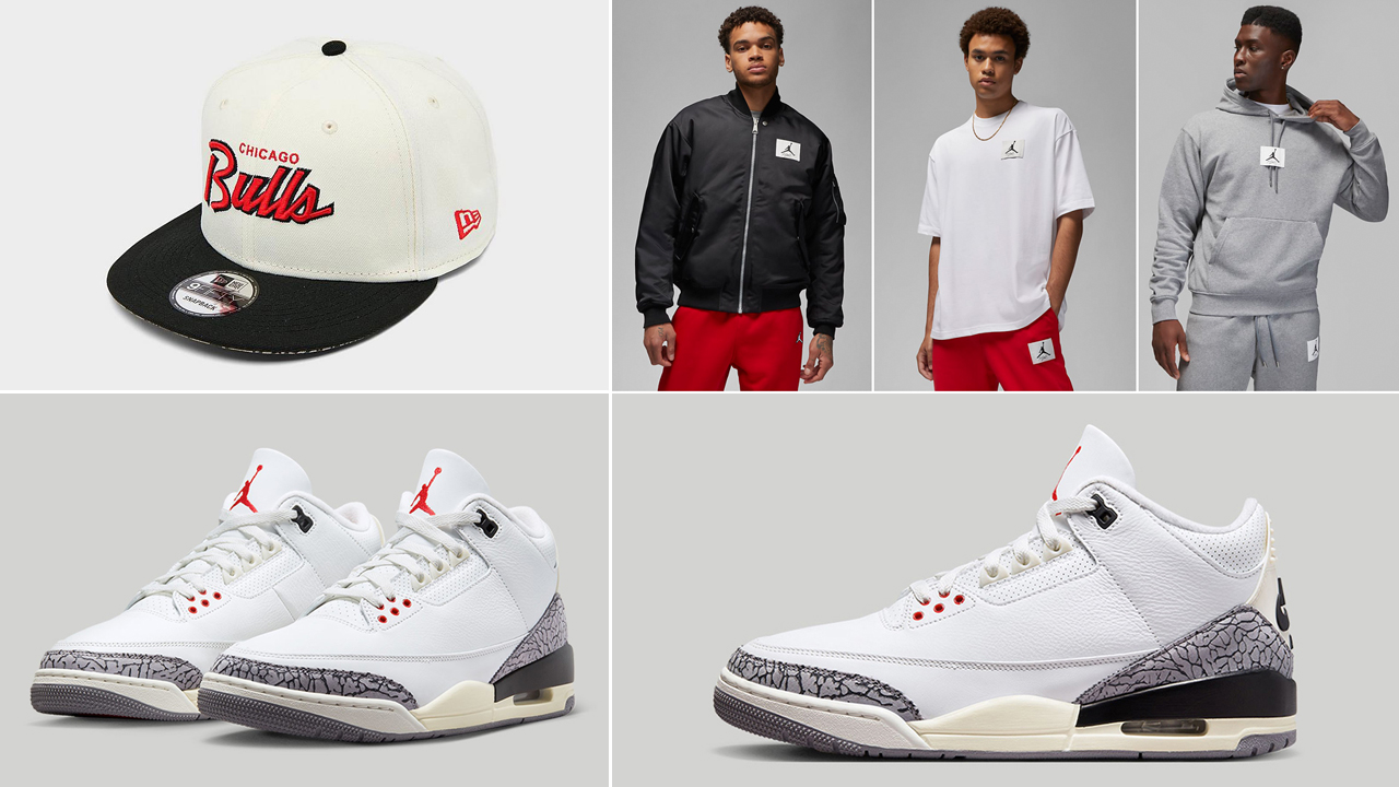 Air-Jordan-3-White-Cement-2023-Reimagined-Shirts-Hats-Clothing-Outfits