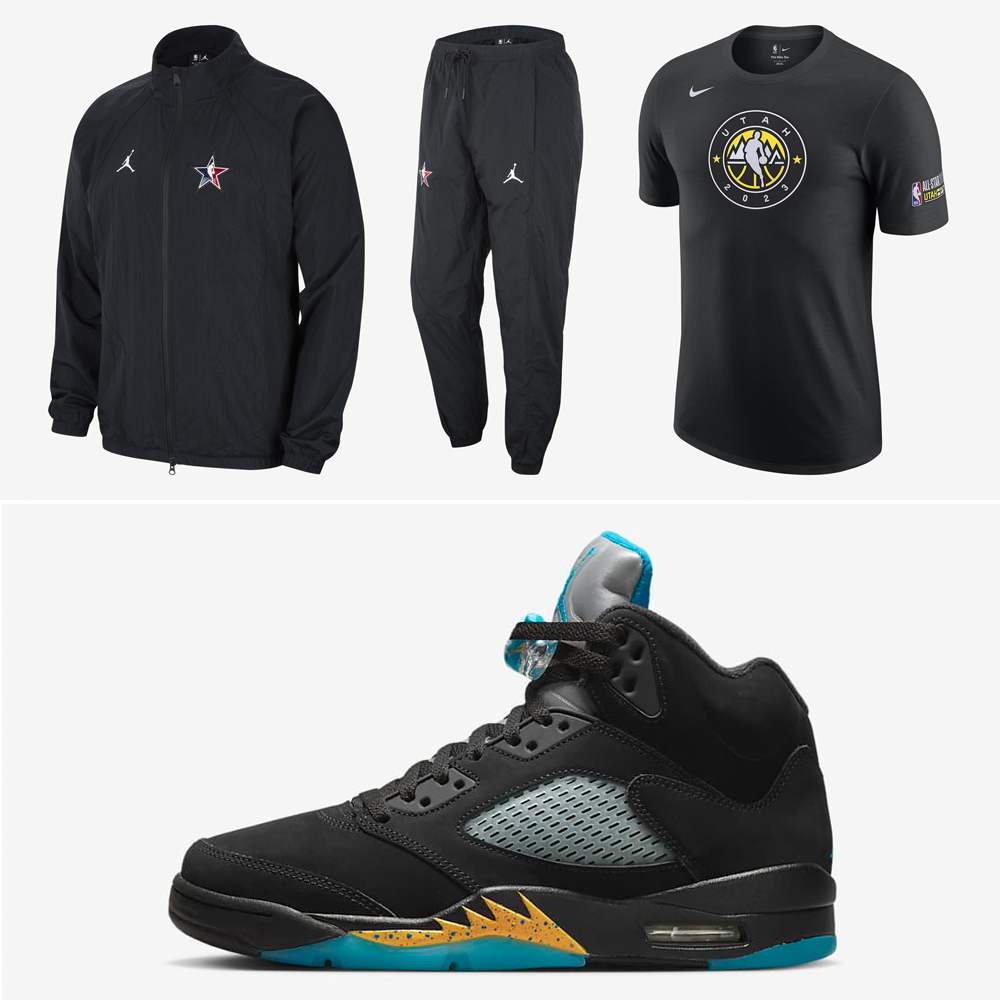 Air-Jordan-5-Aqua-NBA-All-Star-Game-Shirt-Clothing