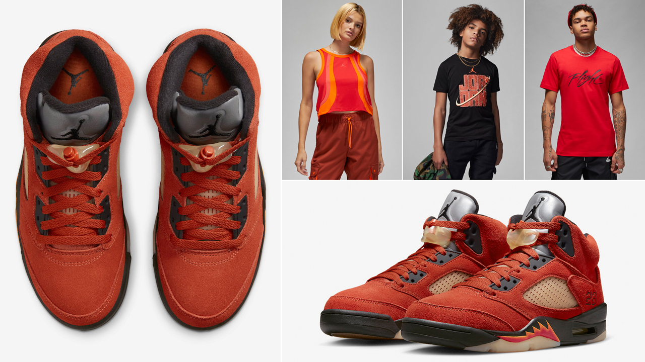 Air-Jordan-5-Dunk-on-Mars-Shirts-Clothing-Outfits