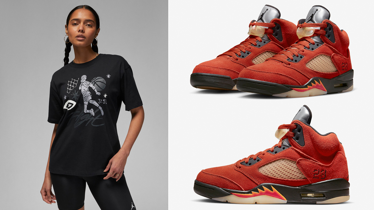 Air-Jordan-5-Dunk-on-Mars-for-Her-Womens-Shirts-Outfits