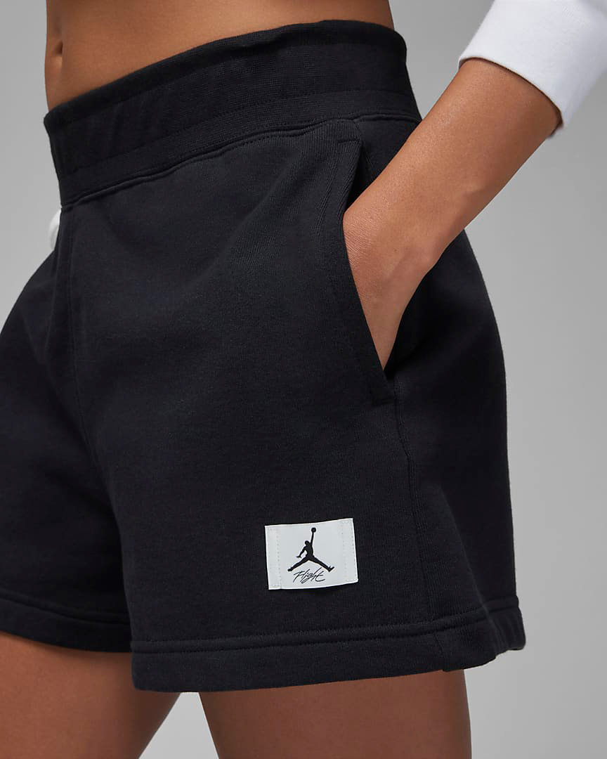 Jordan-Flight-Womens-Shorts-Black-2