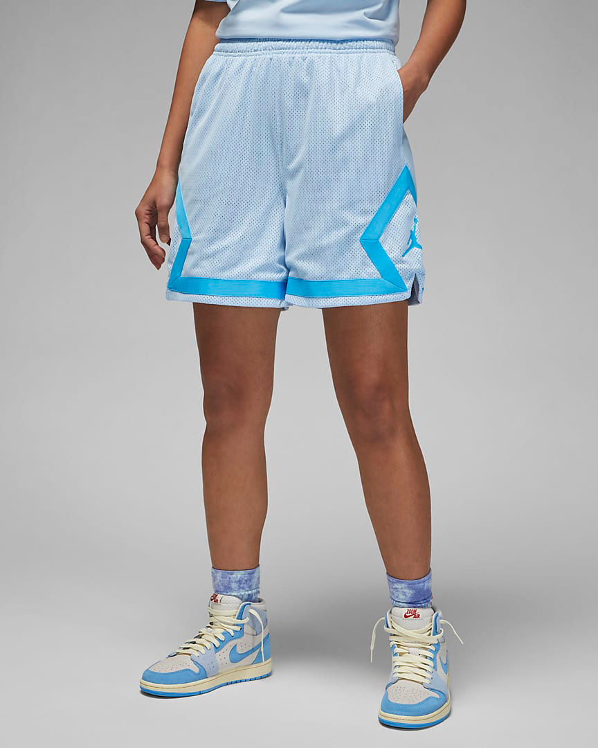 Jordan-Ice-Blue-Womens-Diamond-Shorts