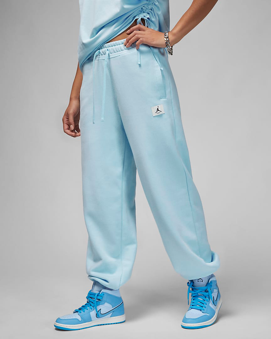 Jordan-Ice-Blue-Womens-Fleece-Pants