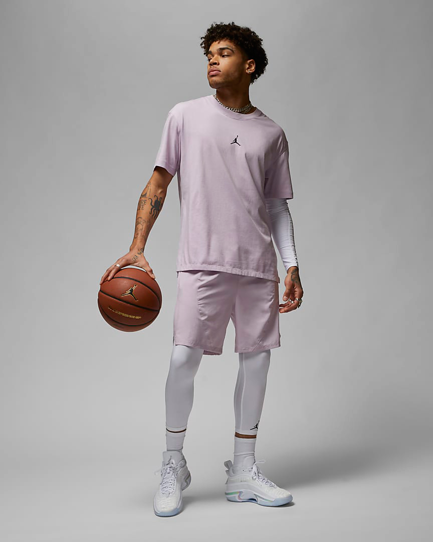 Jordan-Iced-Lilac-Shirt-Shorts-Outfit