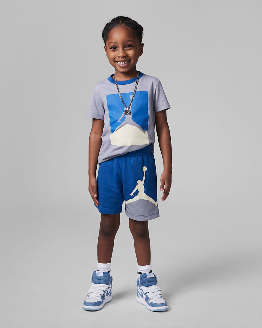 Jordan-True-Blue-Shirt-Shorts-Toddler-Set