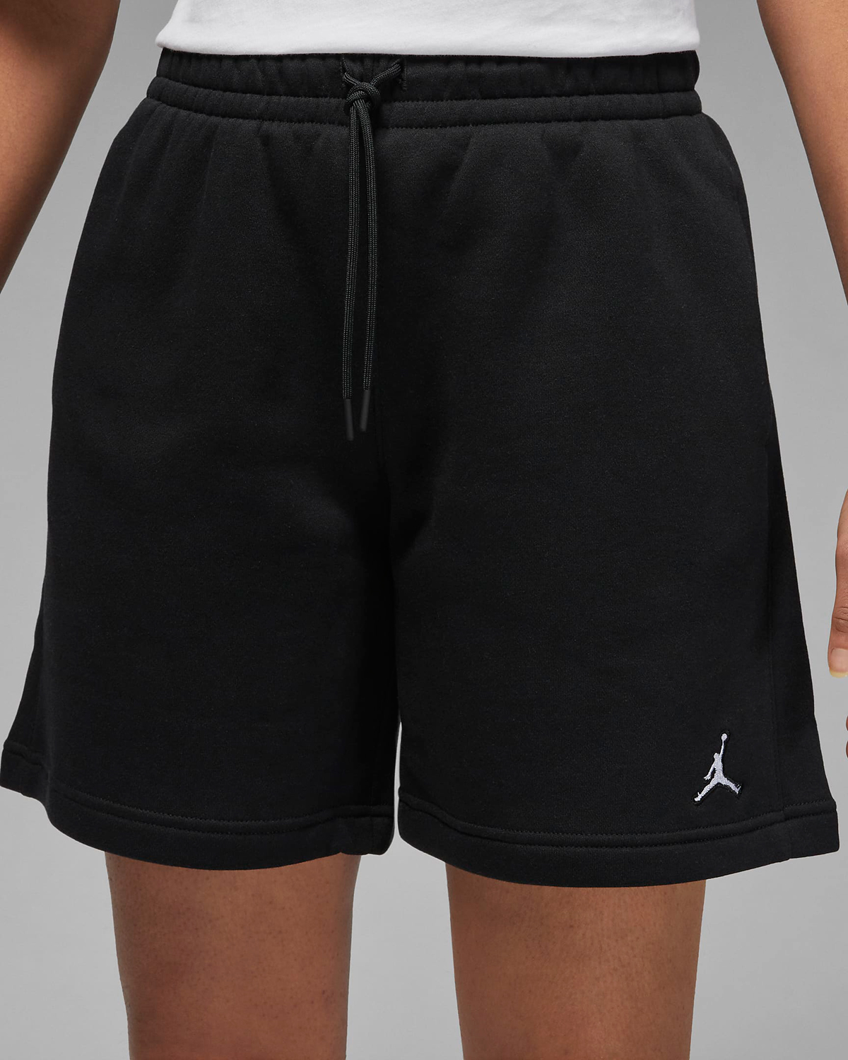 Jordan-Womens-Brooklyn-Fleece-Shorts-Black
