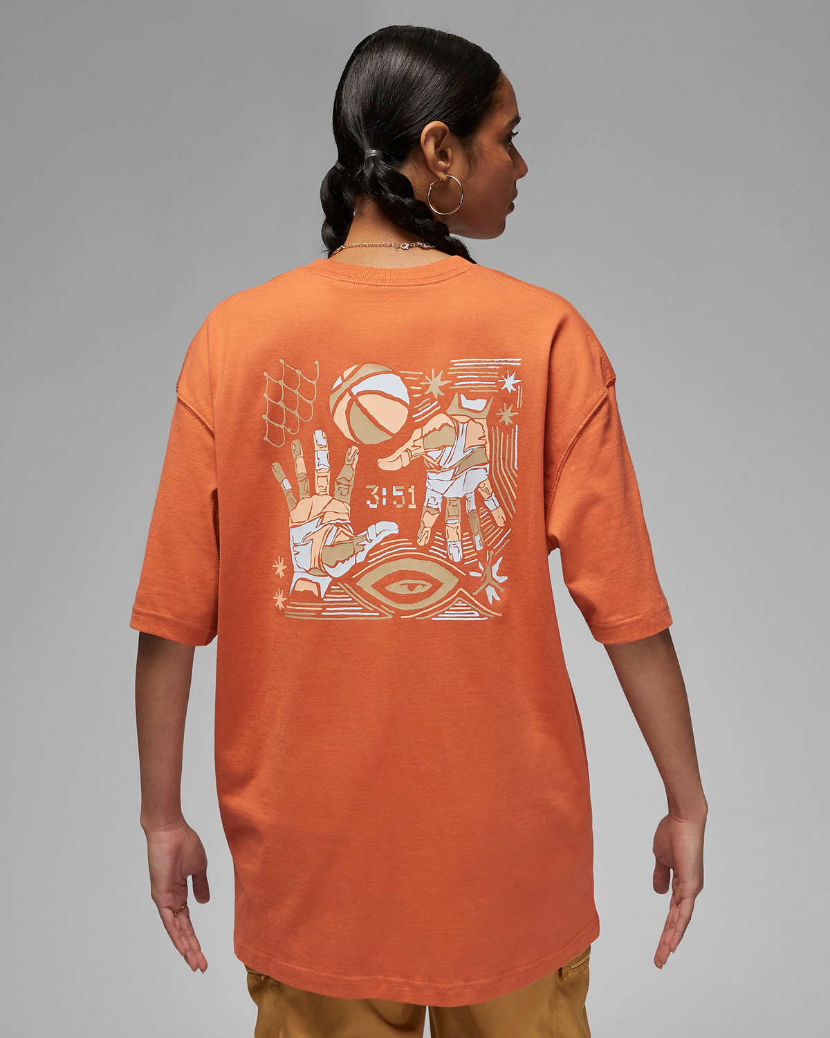 Jordan-Womens-Flight-T-Shirt-Orange-Light-Sienna-2