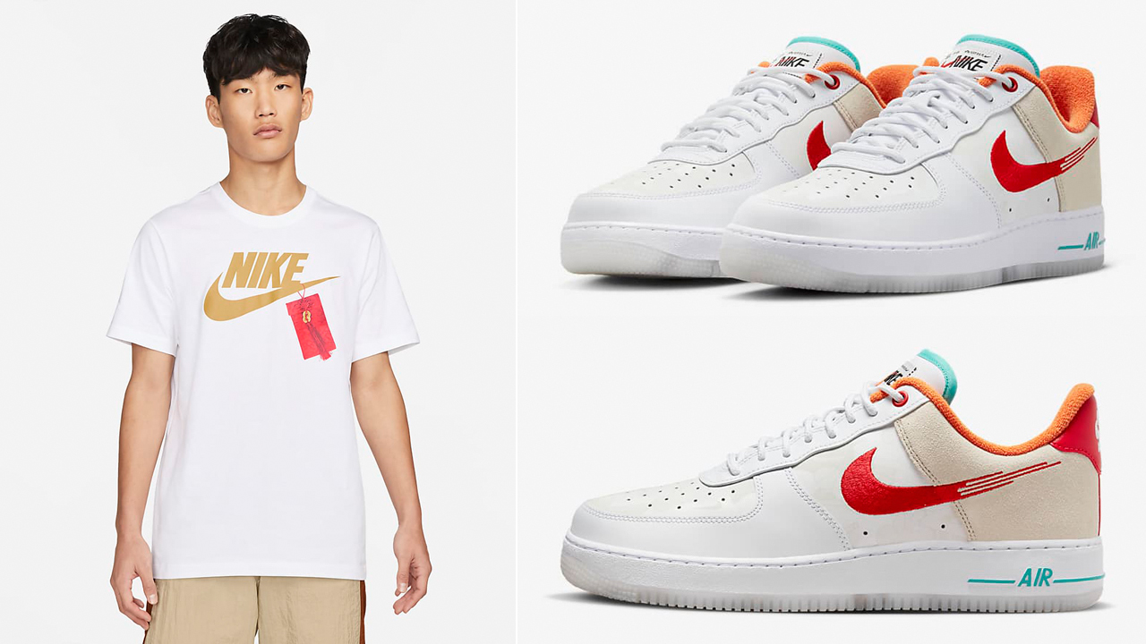 Nike-Air-Force-1-Low-Chinese-Lunar-New-Year-of-Rabbit-Shirts-Clothng-Outfits
