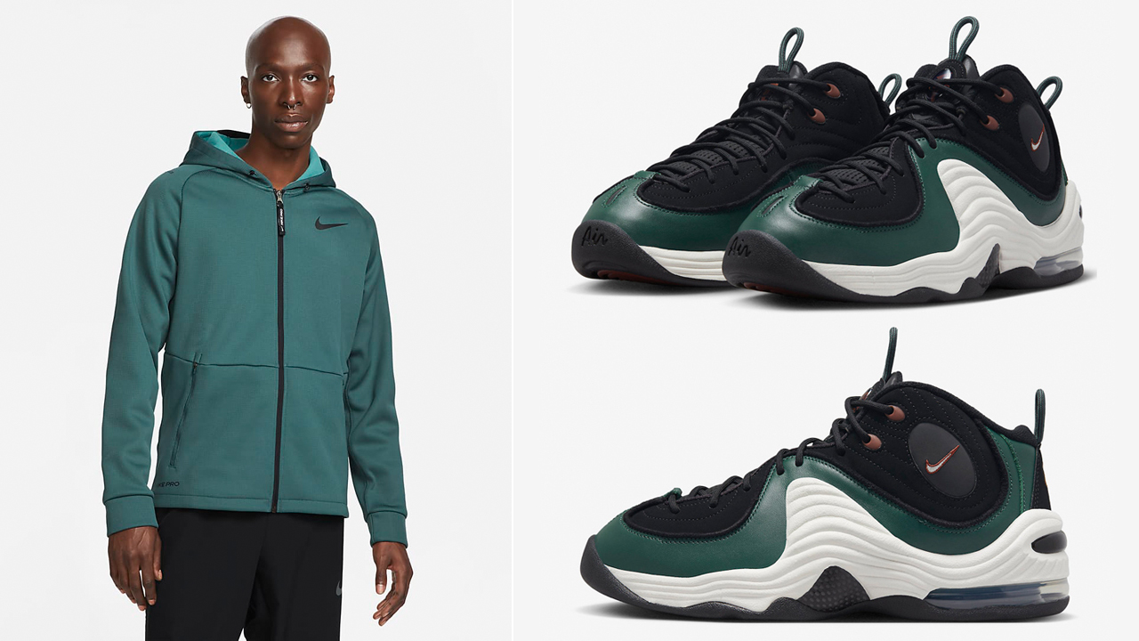 Nike-Air-Penny-2-Faded-Spruce-Shirts-Clothing-Outfits
