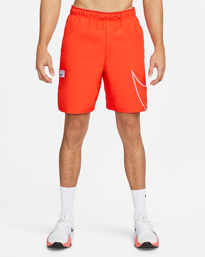 Nike-Dri-Fit-Shorts-Picante-Red