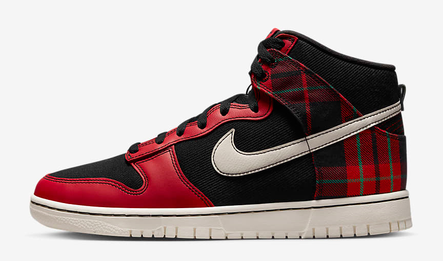 Nike-Dunk-High-Black-University-Red-Matching-Outfits