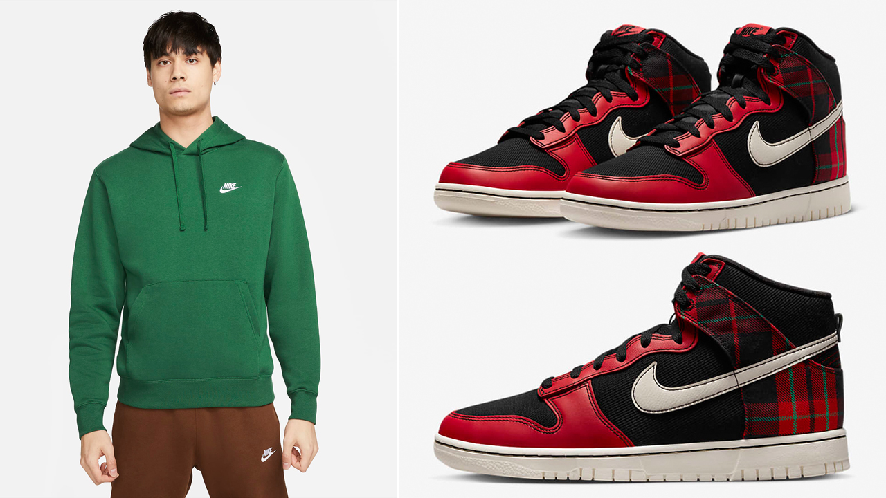 Nike-Dunk-High-Plaid-Red-Matching-Outfits-3