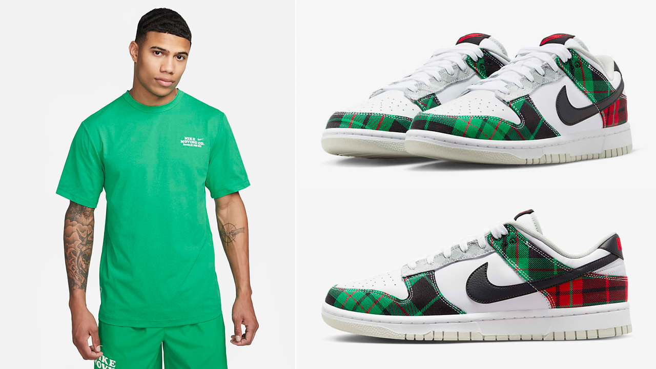 Nike-Dunk-Low-Plaid-Shirts-Clothing-Outfits