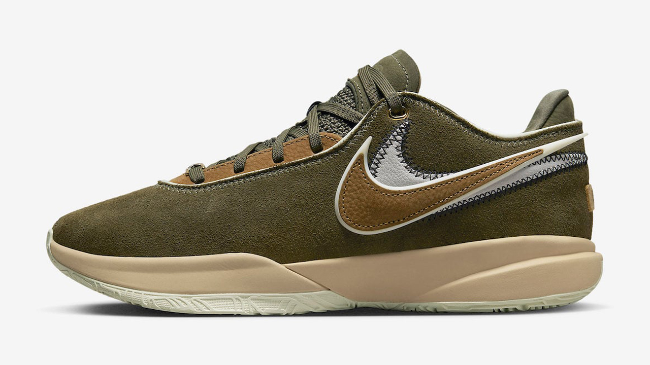 Nike-LeBron-20-Olive-Suede-DV1193-901-Release-Date