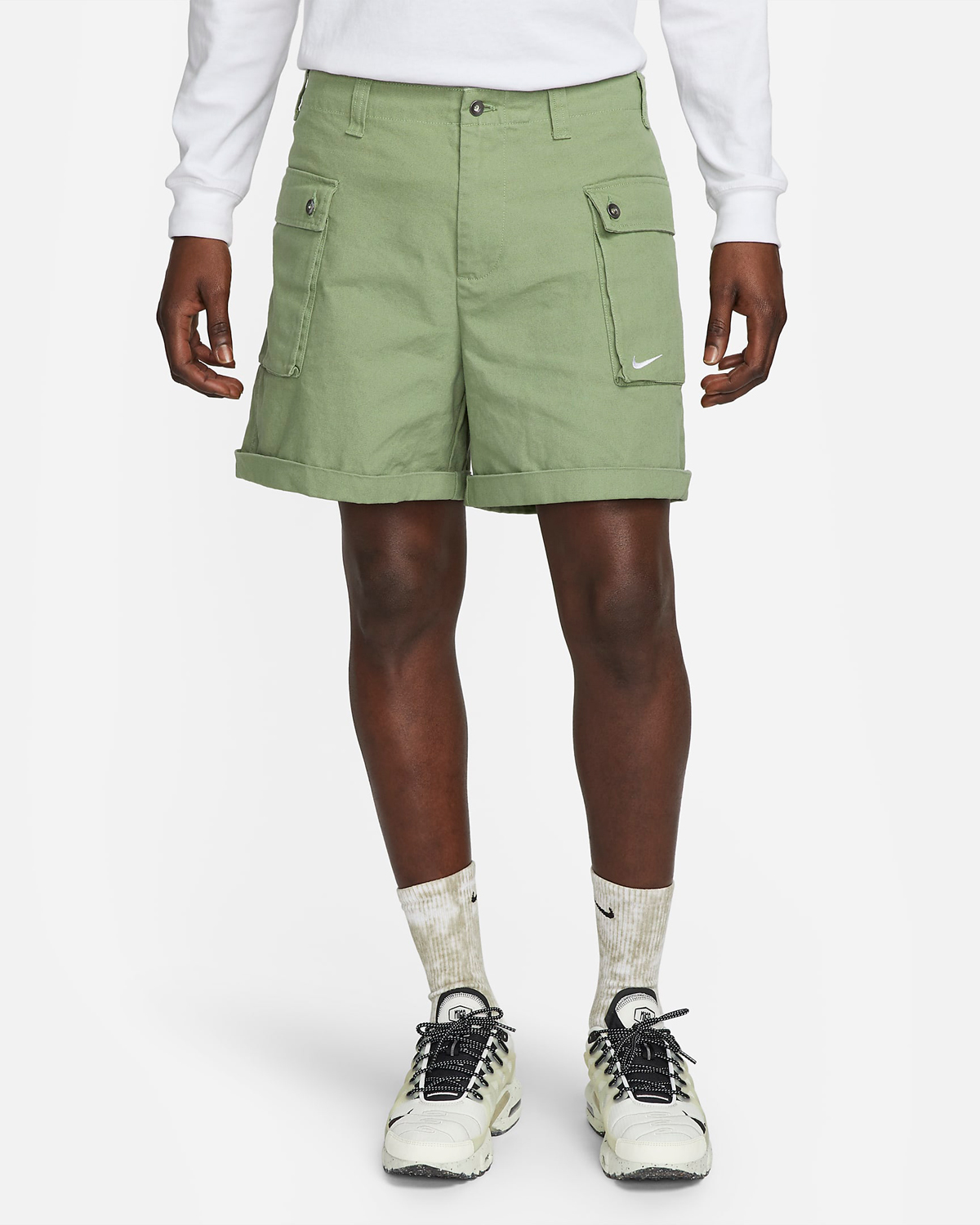 Nike-Life-Woven-Cargo-Shorts-Oil-Green