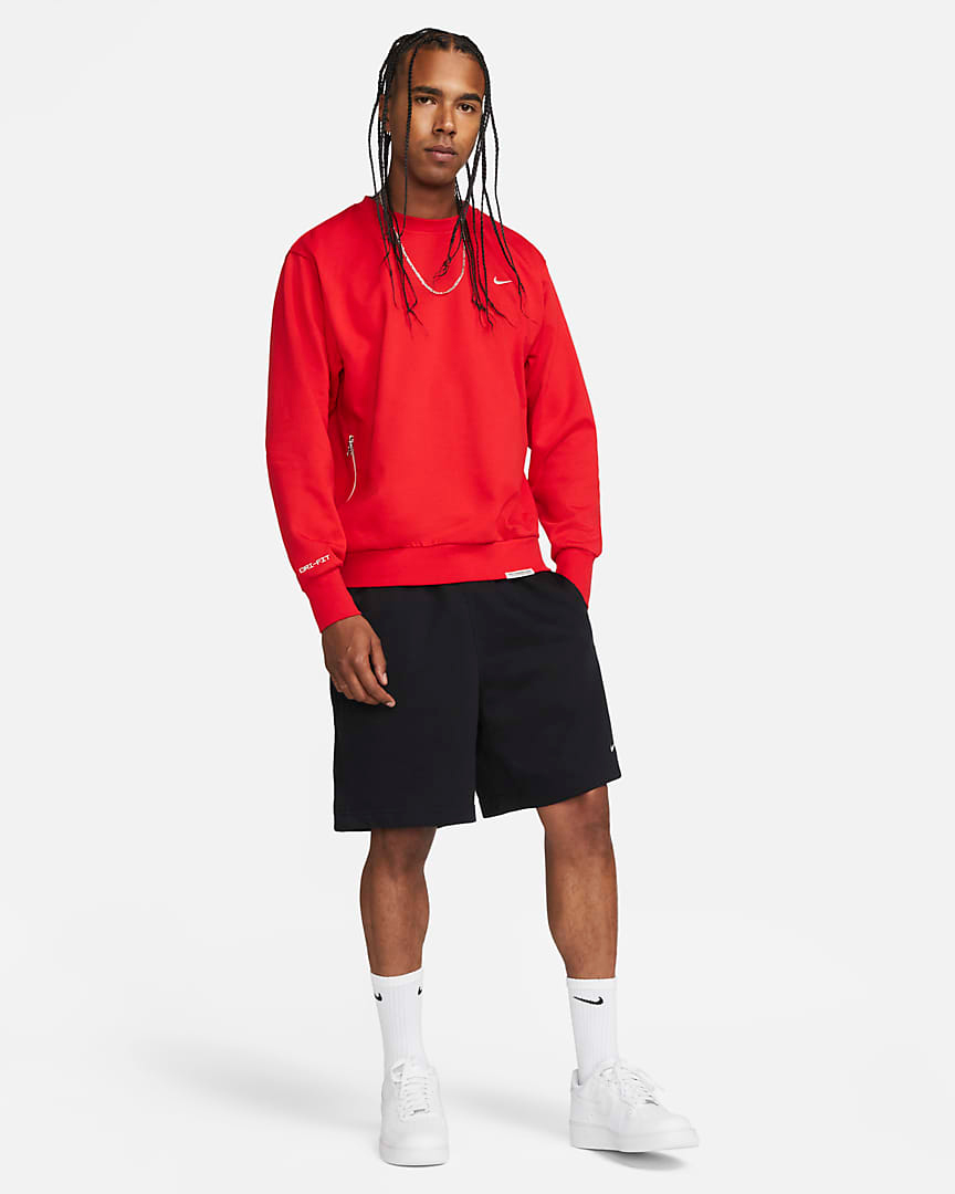 Nike-University-Red-Basketball-Standard-Issue-Sweatshirt-Shorts-Outfit