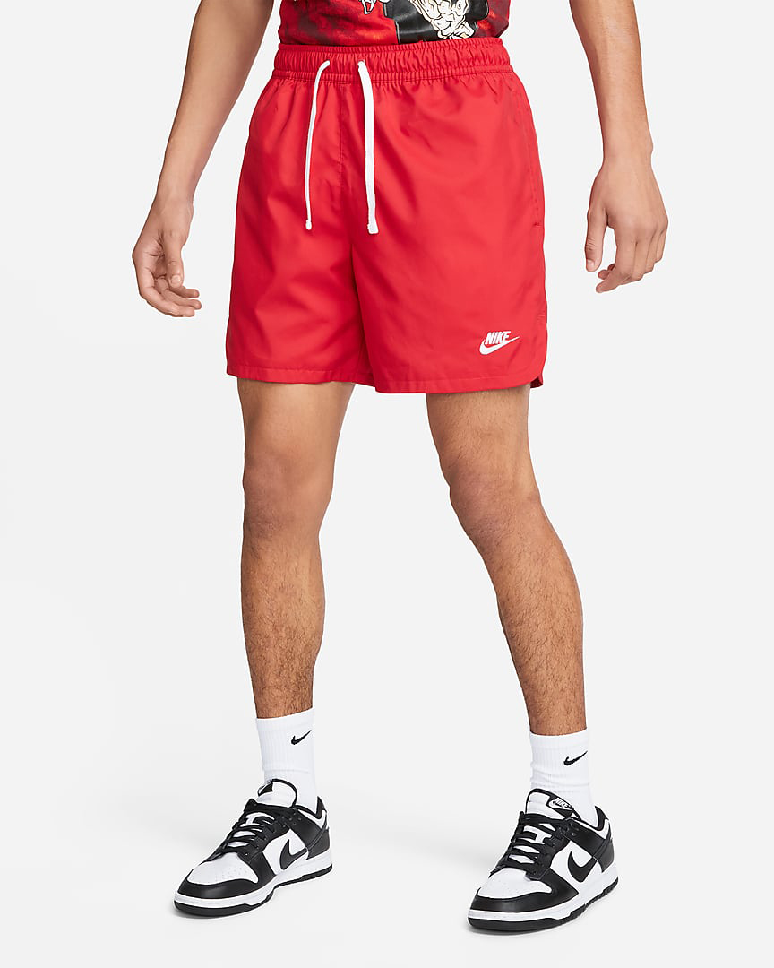 Nike-Woven-Flow-Shorts-University-Red