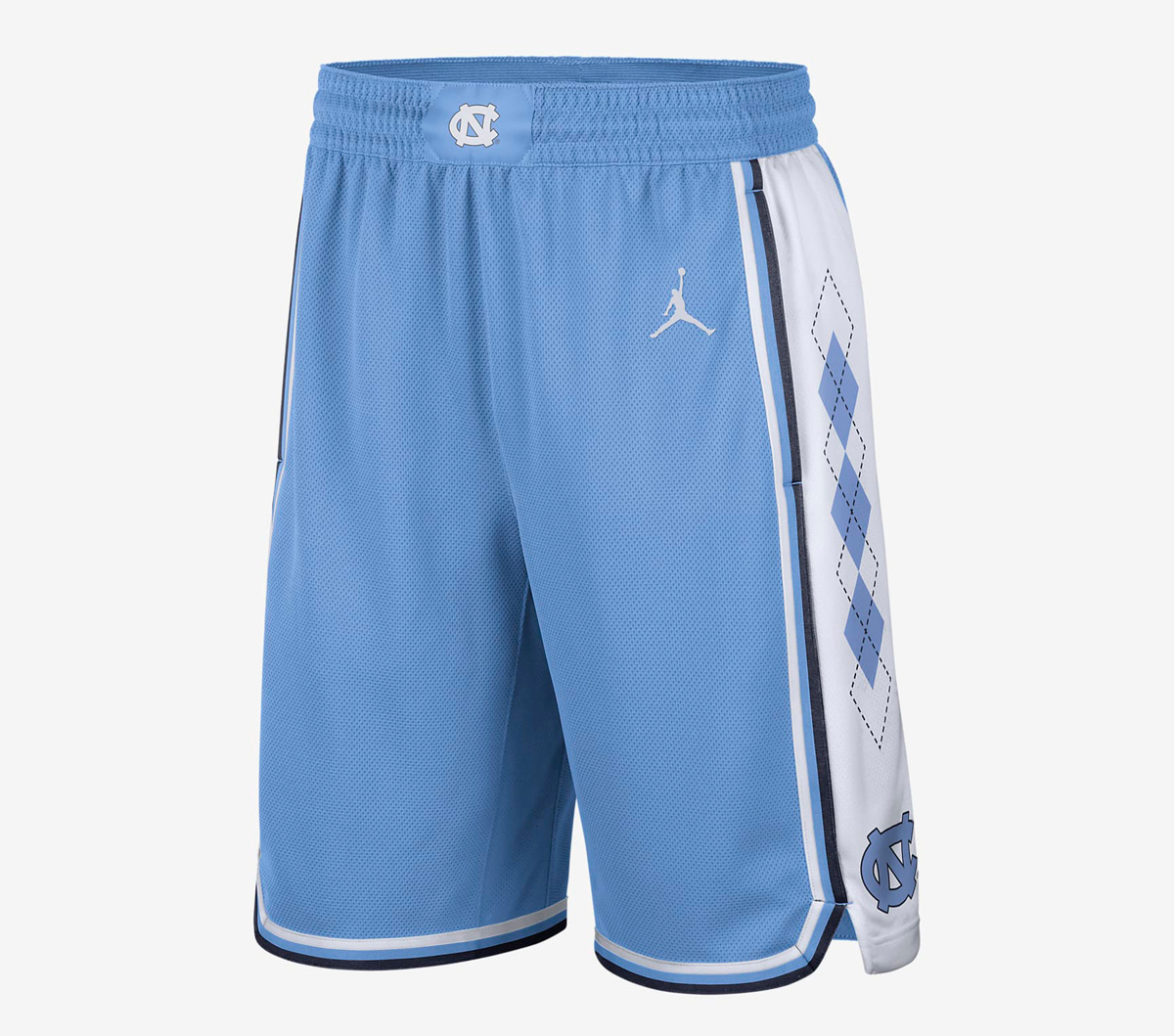 UNC-Tar-Heels-Jersey-Jordan-Shorts