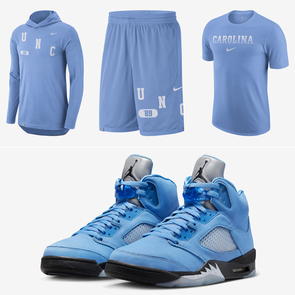 Air-Jordan-5-UNC-University-Blue-Outfit-Match