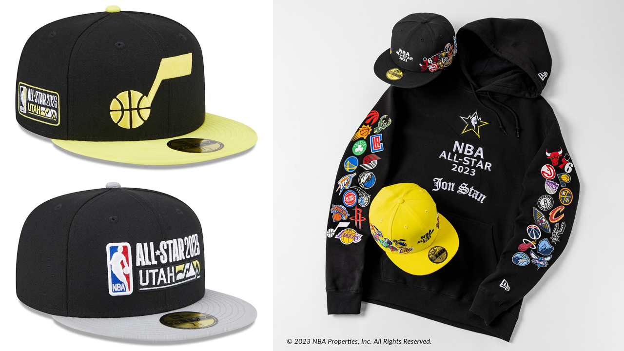 New-Era-2023-NBA-All-Star-Game-Hats-Hoodie-Clothing-Outfits