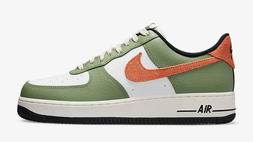 Nike-Air-Force-1-Low-Oil-Green-Safety-Orange