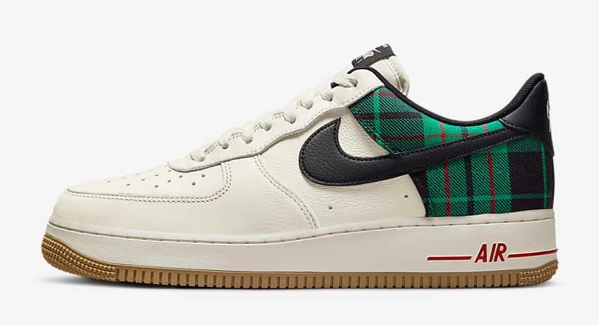 Nike-Air-Force-1-Low-Plaid-Pale-Ivory-Stadium-Green-Matching-Outfits