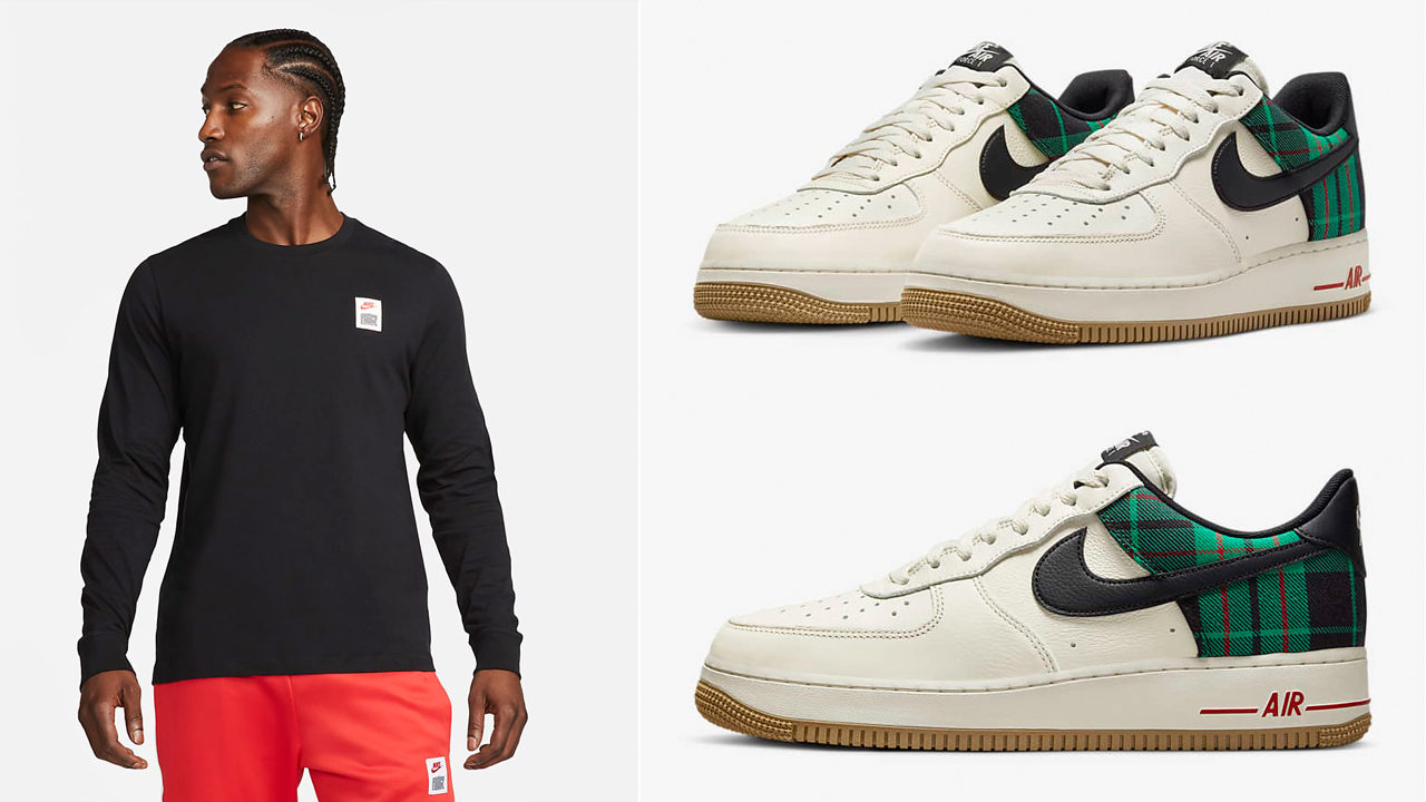 Nike-Air-Force-1-Low-Plaid-Pale-Ivory-Stadium-Green-Outfit-1