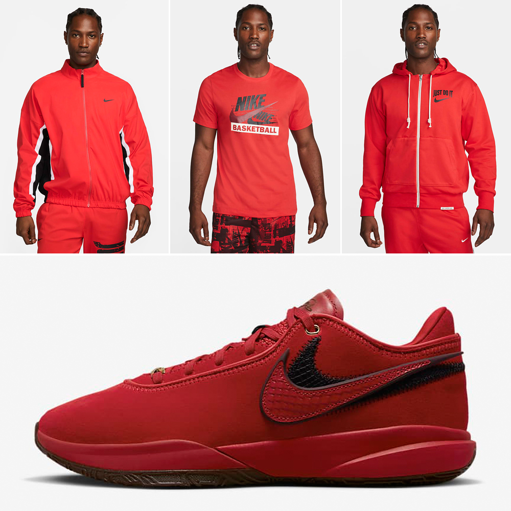 Nike-LeBron-20-Liverpool-Red-Outfits