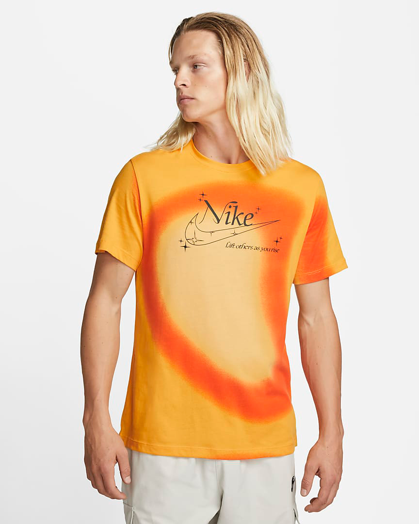 Nike-Sportswear-T-Shirt-University-Gold-Rush-Orange-Citron-Pulse