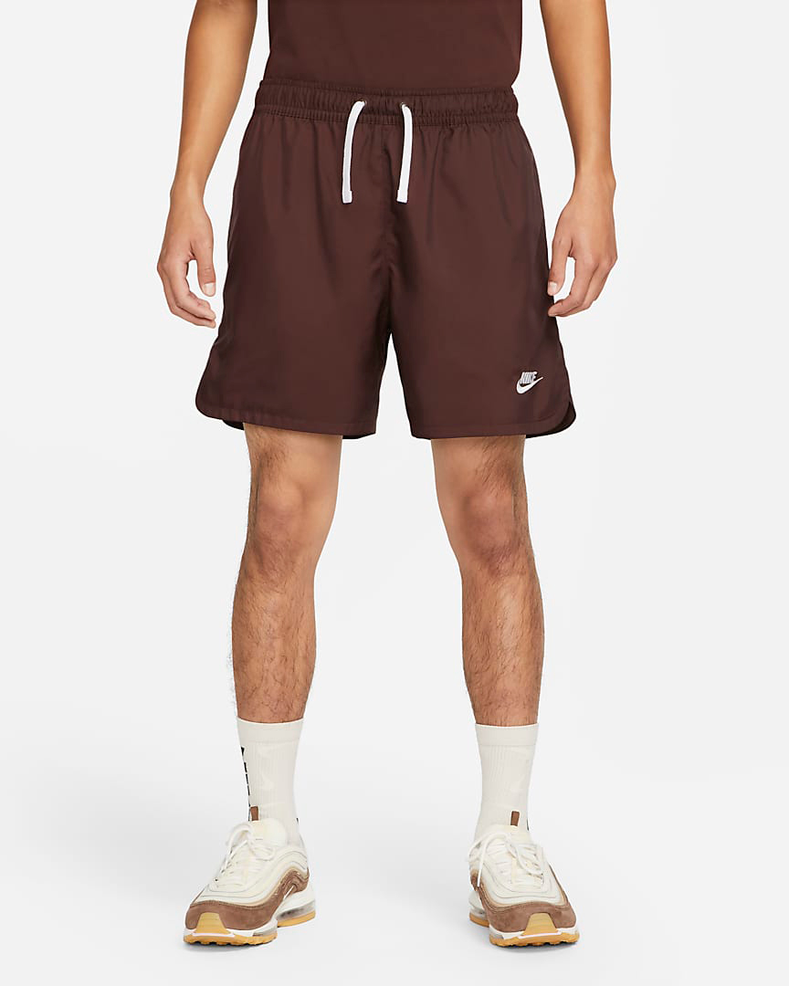 Nike-Sportswear-Woven-Flow-Shorts-Earth-Brown