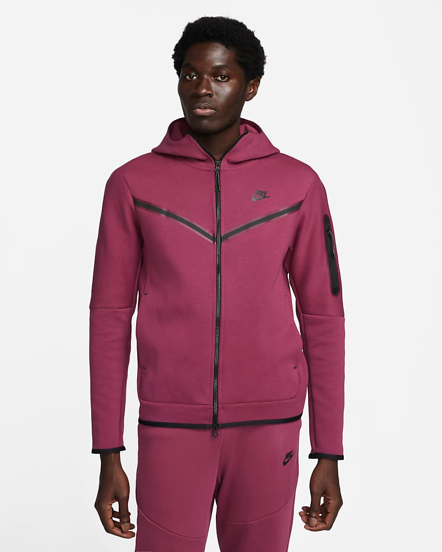 Nike-Tech-Fleece-Full-Zip-Hoodie-Rosewood